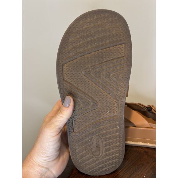 Chaco Leather Sandals, platform, 8 - Picture 6 of 7